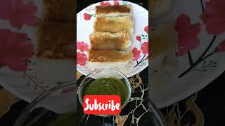 Paneer Bread Roll Recipe#instantbreakfast #shorts