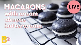 How to Make Macarons | Easy for Beginners - Bake with me LIVE!