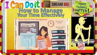 Time management: keys to control your free time effectively