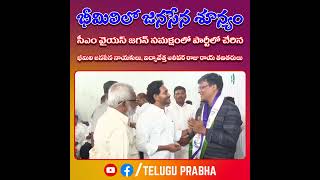 సీఎం వైయస్ జగన్ సమక్షంలో పార్టీలో చేరిన భీమిలి జనసేన నాయకులు, విద్యావేత్త అలీవర్ రాజు రాయ్ తదితరులు