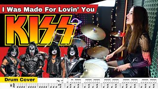 I Was Made For Lovin' You - Kiss - Drum Cover (Drum Score)