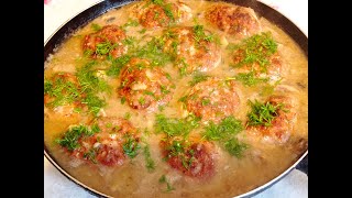 Самые Вкусные и Сочные Котлеты в Сметанно-Грибном Соусе!