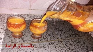 عصير الجزر والخوخ  بلا  برتقال  كيجي  أكثر  من  رائع