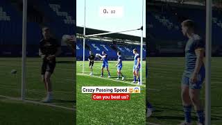 Unbelievable Speed from Leinster Rugby: Passing Test