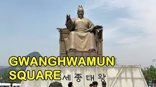 GWANGHWAMUN SQUARE, SEOUL, KOREA, Jalan-Jalan Santai. Bicara Indonesia, with ENGLISH SUBTITLE