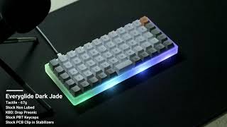 Drop x OLKB PREONIC 50% keyboard - Everglide Dark Jade (Moyu Black) Ultra Tactile Switch