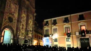 Procesión Santo Entierro 2015 Zaragoza. La Madre Dolorosa llega a San Cayetano.