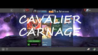 CAVALIER Carnage | Multi verse onality CAVALER EQ | MCOC | MARVEL CONTEST OF CHAMPIONS |