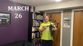 The Summerside Highland Gathering | March 26 | Lidgren Bagpiper #shorts