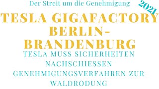 Tesla Gigafactory Grünheide - Der Genehmigungsstreit