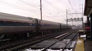 Amtrak: ACS-64 #607 Passing Chester Station