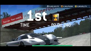 Real Racing 3 - Huayra Royale - Stage 5 Completed but with a 2014 Koenigsegg One:1