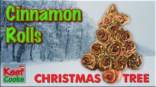 Cinnamon Roll Christmas Tree