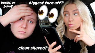 Asking My BOYFRIEND Questions Girls Are Too Afraid To Ask!!!!