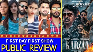 kabzaa public review, kabzaa audience reaction, #kabzaa Upendra