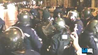 Protests in Bulgaria - uncensored 18.02.2013 Sofia