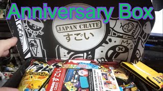 Japan crate anniversary unboxing