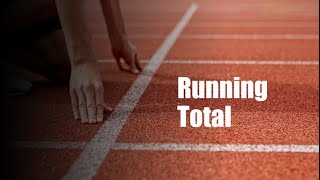 Running Total