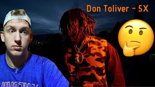 Don Toliver - 5x Reaction!!! This is Catchy!!!!