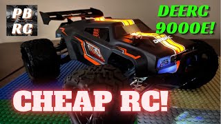 DEERC 9000E UNBOX,BASH AND SETUP! | CHEAP AMAZON RC CAR!