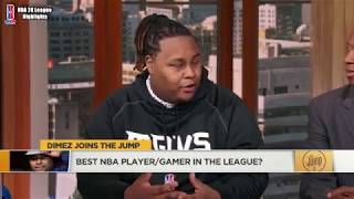 NBA 2K League 1st pick 'Dimez' talks with Tracy McGrady and Byron Scott on ESPN!