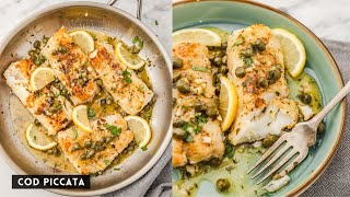 Cod Piccata