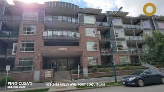 💥Modern 1-Bedroom Condo in Central Port Coquitlam 🌟   402 2436 KELLY AVE, PORT COQUITLAM