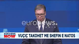 Vuçiç takim urgjent me Shefin e Nato! Çfarë po kërkon presidenti serb?