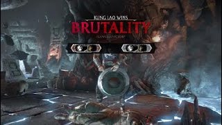 Mortal Kombat X (HIGHLIGHTS) Kung Lao's Open Wide Brutality