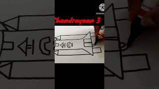 Easy Chandrayaan poster  Drawing and colouring/ #viral #trending #youtubeshorts #chandrayaan3