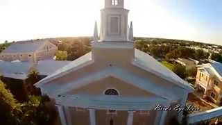 Mike Peruta's Bird's Eye View of First Baptist Church, Vero Beach, Florida