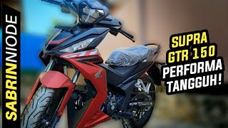 Review Spesifikasi dan Fitur Honda Supra GTR 150 Merah