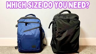 Matein Large vs. XL Travel Backpack Comparison | Which Size is Best for You?