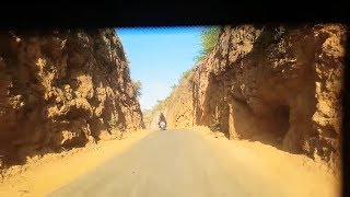 Driving through the Haldighati Pass