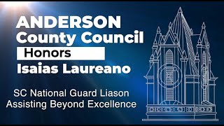 Council Honors Sgt. 1st Class Isaias Laureano