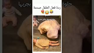 الطفل راح يشفط 😂💔🤦🏼‍♂️