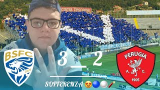 BRESCIA-PERUGIA PLAY OFF 3-2 BIANCHISESSUALE🧨⚪🔵