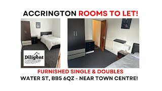 Accrington Rooms to Let Furnished - Water St BB5 6QZ Hyndburn