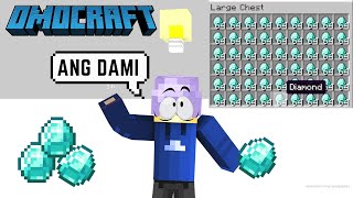 OMOCRAFT MINING DIAMONDS (MAYAMAN NA SI SEMMY) || MINECRAFT