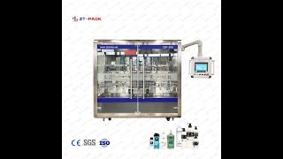 Disinfectant glass cleaner air freshener foamy liquids 500ML -5000ML filling machine packing line