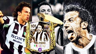 HE IS UNSTOPPABLE 🔥 ..DEL PIERO GAMEPLAY REVIEW 💀🤫 #eafcmobile #fcmobile