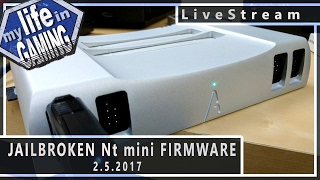 Jailbroken Nt mini Firmware w/ @The8BitDuke :: LIVE STREAM