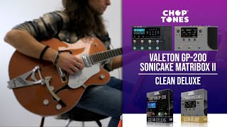 Valeton GP-200 / Sonicake Matribox II Patches | Clean Deluxe | Playthrough Demo