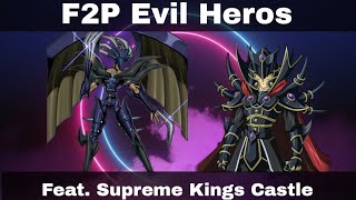 YuGiOh Duel Links F2P Evil Hero Deck