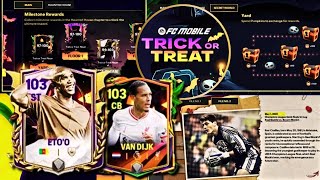 COMPLETE TRICK or TREAT EVENT GUIDE ✅ | NEW ICON CHRONICLE 👈 ...NEW POTM PLYRS 💥 #eafcmobile