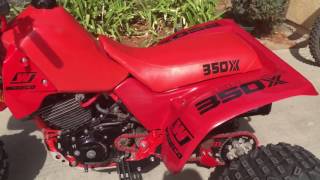 FOR SALE 1986 HONDA 350X