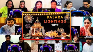 Dasara Lightings 2022 | Mysore Dasara illumination | Mysore Dasara | Mysore Tourism | Mix Reaction