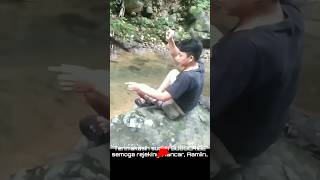 Stream fishing-Mancing ikan wader #shorts #mancing #microfishing