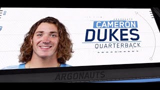 Cameron Dukes Plays from Last year