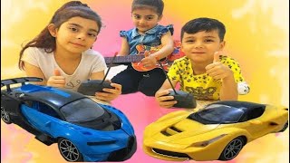 Racing car for children سباق سيارات للاطفالLamborghini/A gift for whoever wins